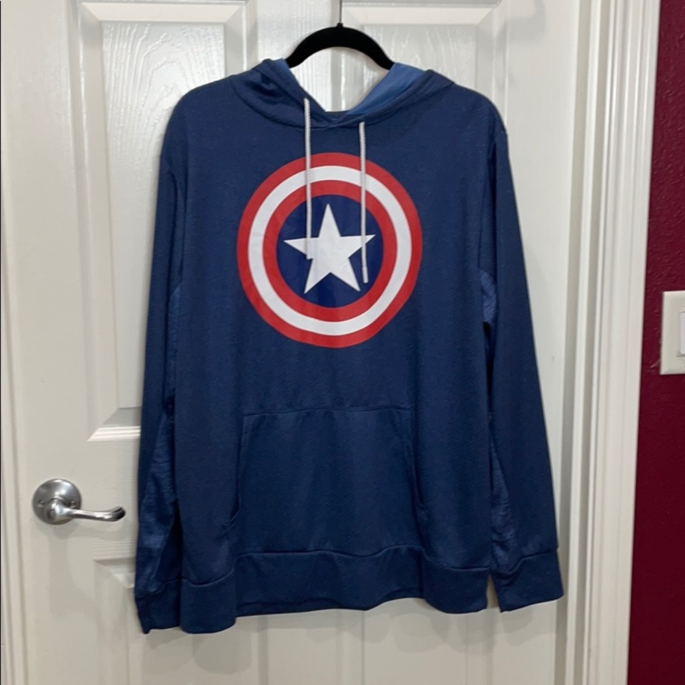 Marvel Captain America Lightweight Hoodie size L